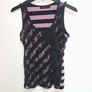 The Limited Ruffled tank blouse